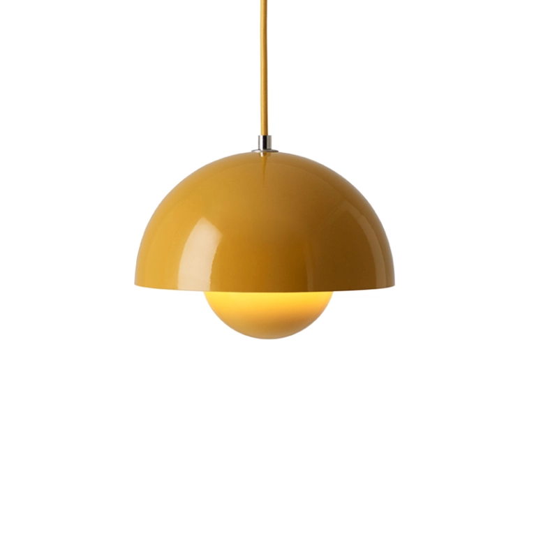 Suspension FLOWERPOT VP1 Moutarde AND TRADITION