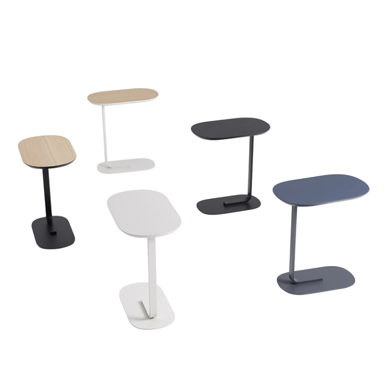 Table d'appoint guéridon RELATE Gris bleu MUUTO