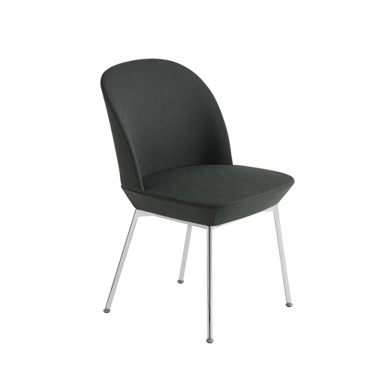 Chaise OSLO Vert 990/ chrome MUUTO