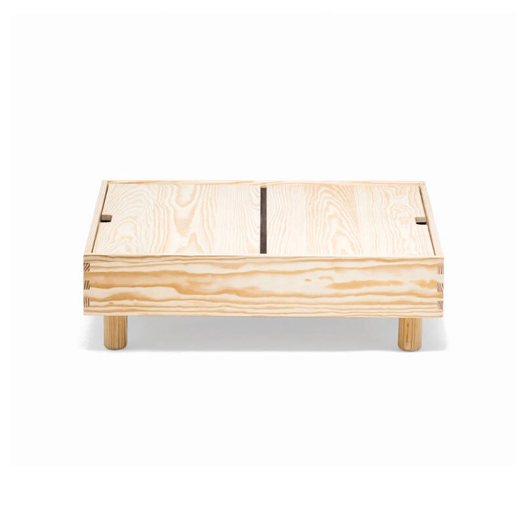 Table basse CRATE No.3 Vert ESTABLISHED & SONS