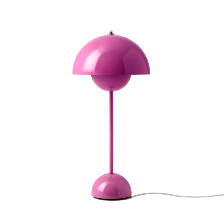 Lampe à poser FLOWERPOT VP3 Rose acidulé AND TRADITION
