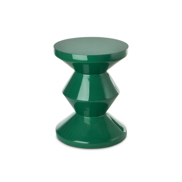Tabouret ZIG ZAG Vert foncé POLS POTTEN