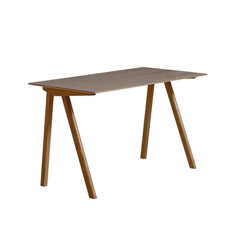 Bureau COPENHAGUE DESK 90 Noyer vernis à base d'eau HAY