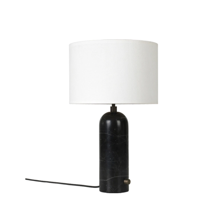 Lampe à poser GRAVITY Marbre noir GUBI