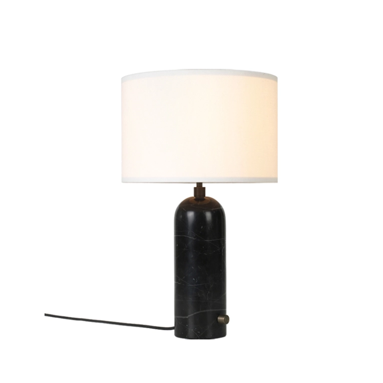 Lampe à poser GRAVITY Marbre noir GUBI
