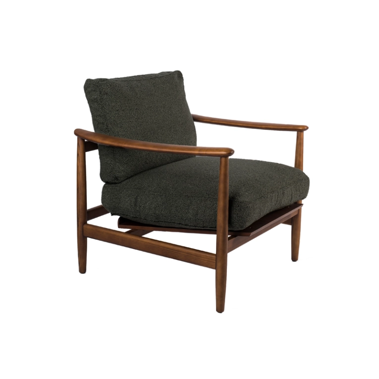 Fauteuil TODD Alpine Boucle vert POLS POTTEN