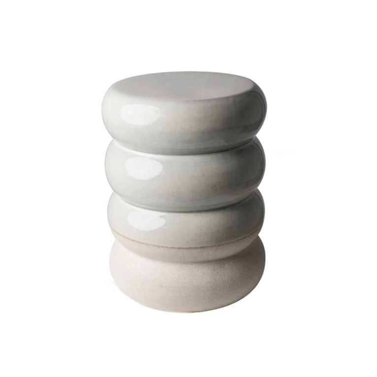Table d'appoint guéridon CHUBBY Blanc POLS POTTEN