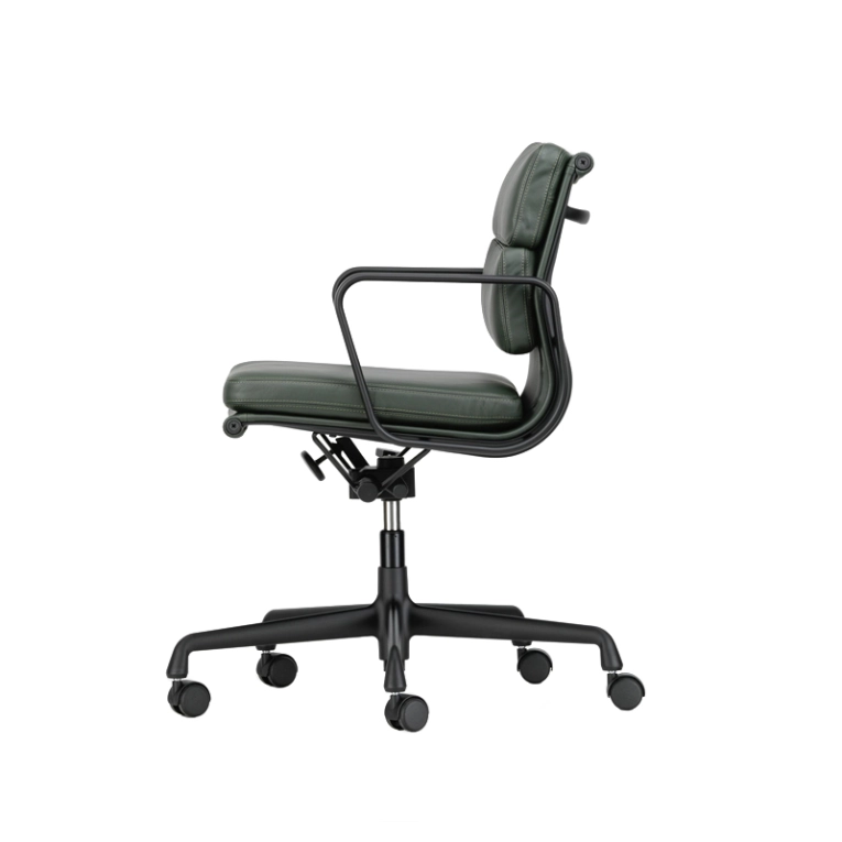Fauteuil de bureau SOFT PAD EA 217 Cuir Premium F Jade VITRA
