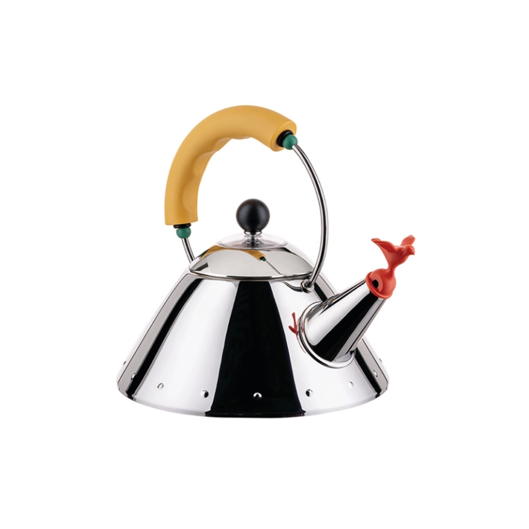 Café & Thé Bouilloire 9093/1 Jaune ALESSI