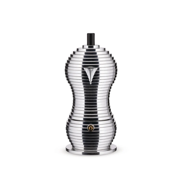 Café & Thé Cafetière expresso PULCINA 3 tasses Noir ALESSI