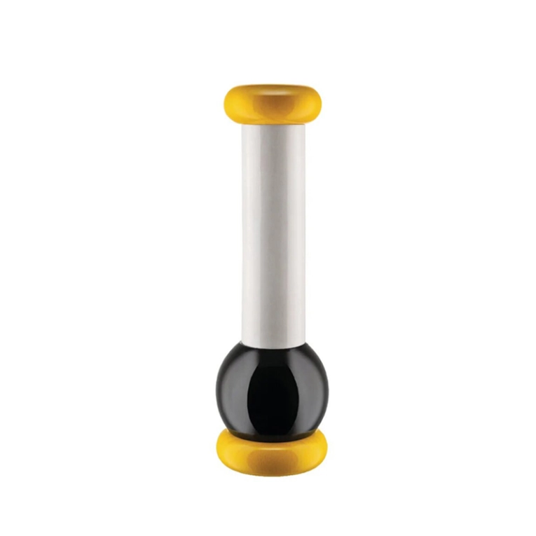 Accessoire de cuisine Moulin à sel et poivre MP0210 Jaune, noir, blanc ALESSI