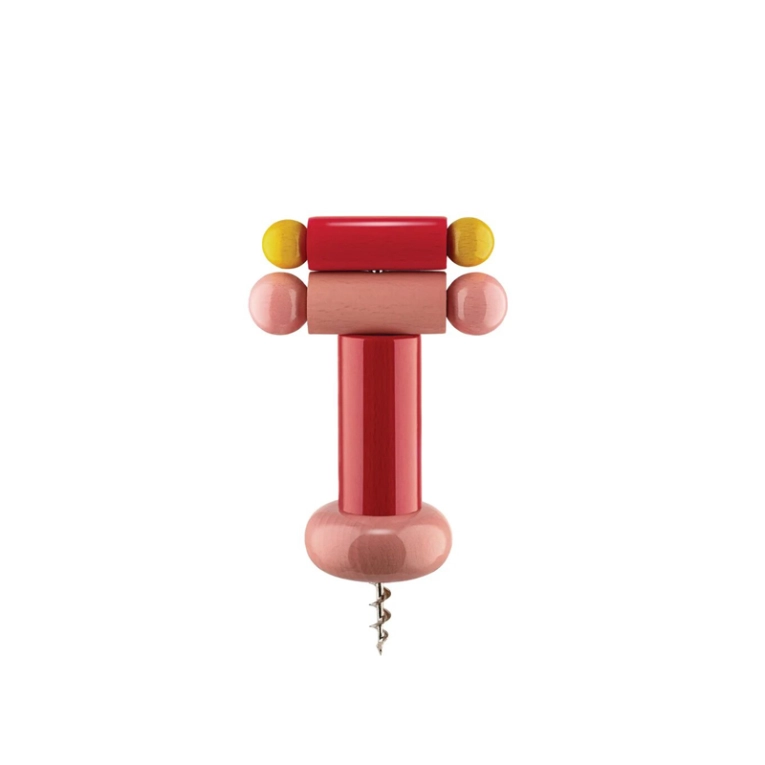 Accessoire de cuisine Tire-bouchon ES17 Rouge ALESSI