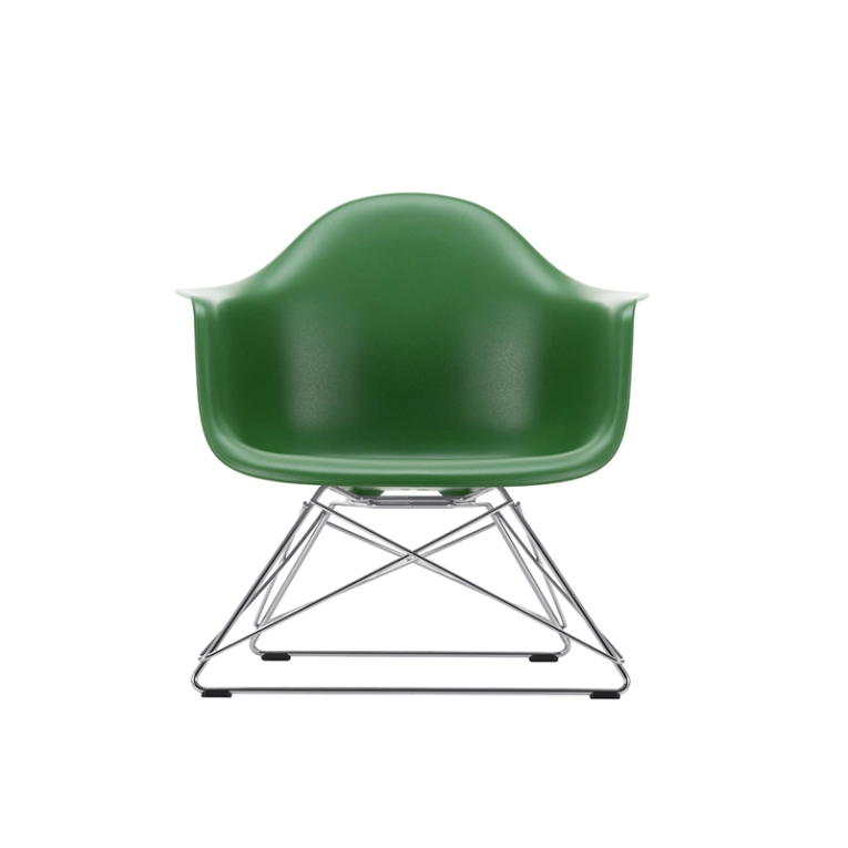 Fauteuil EAMES PLASTIC ARMCHAIR LAR Vert émeraude RE VITRA