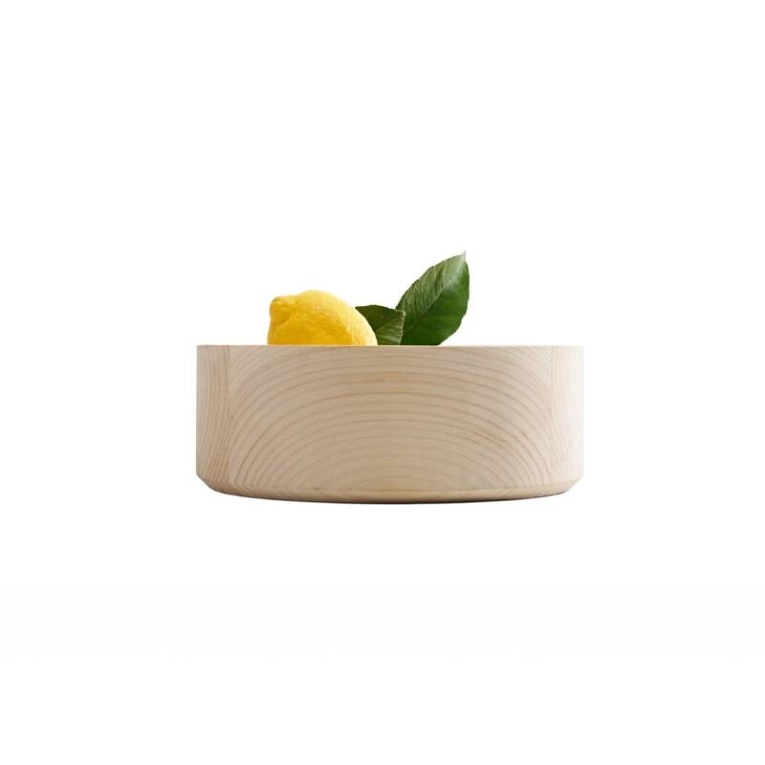Centre de table & corbeille COUPE BOWL Chêne WHEN OBJECTS WORK