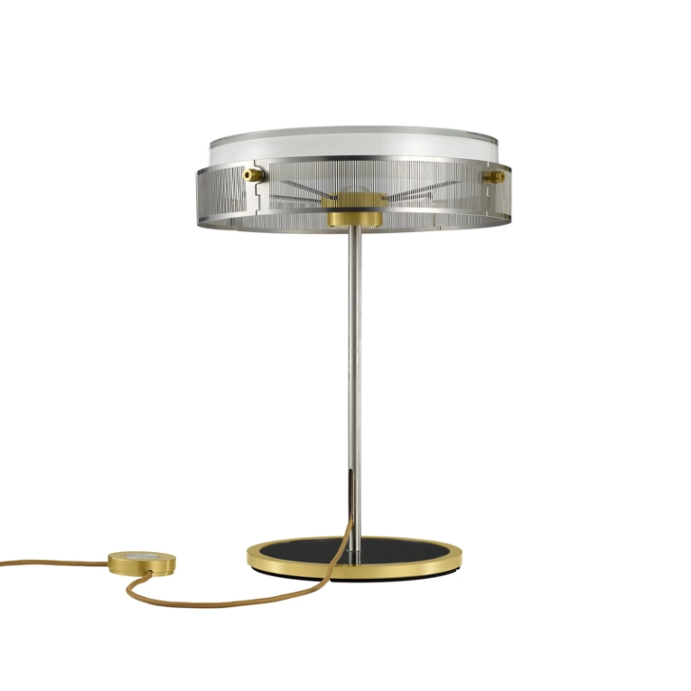 Lampe à poser ANIMA Laiton anodisé LUMINA