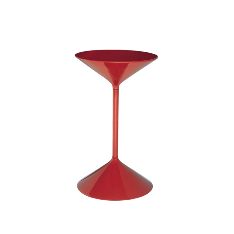 Table d'appoint guéridon TEMPO Amarante ZANOTTA