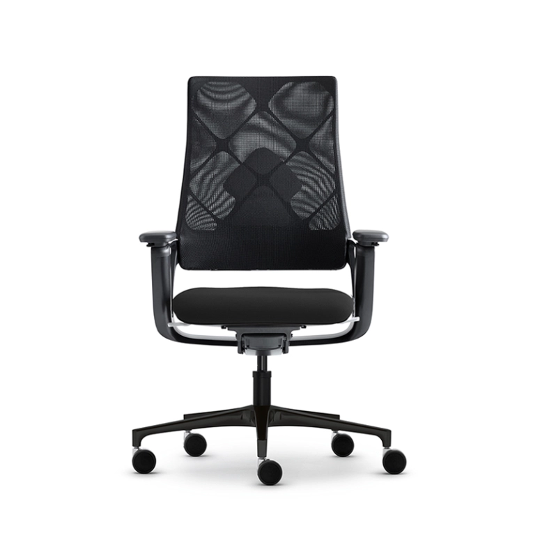 Fauteuil de bureau CONNEX2 dossier résille Noir KLÖBER