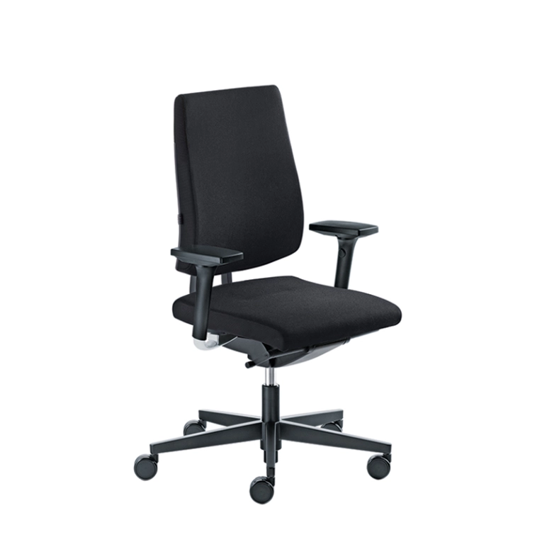 Fauteuil de bureau BLACK DOT Noir SILVERA PRO