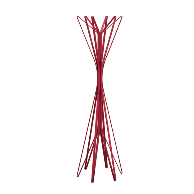 Porte-manteau Portemanteau ASTER 6 branches Amarante ZANOTTA