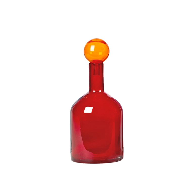 Carafe & verre Set de 4 Carafes BUBBLES AND BOTTLES L Multicolore  POLS POTTEN