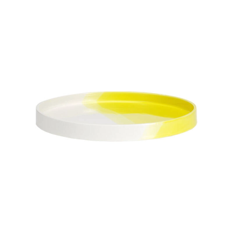 Plateau, plat Plateau HERRINGBONE Jaune VITRA