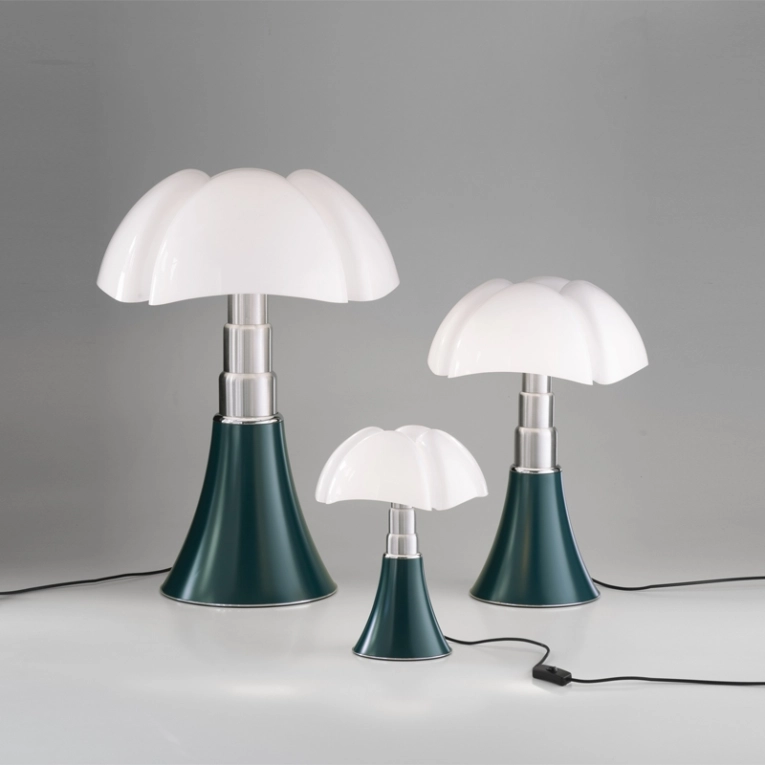 Lampe à poser PIPISTRELLO MEDIO Vert agave MARTINELLI LUCE