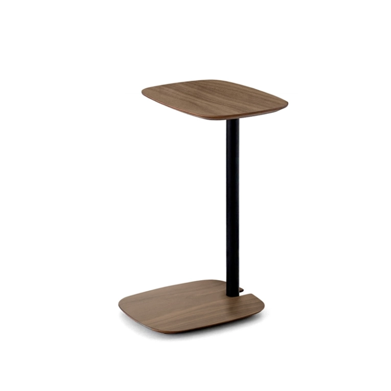 Table d'appoint guéridon MESETA Noyer STUA
