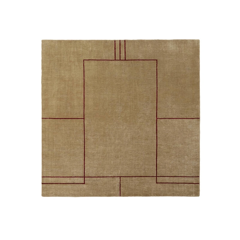 Tapis Tapis CRUISE AP11 Bombay Brun Doré AND TRADITION