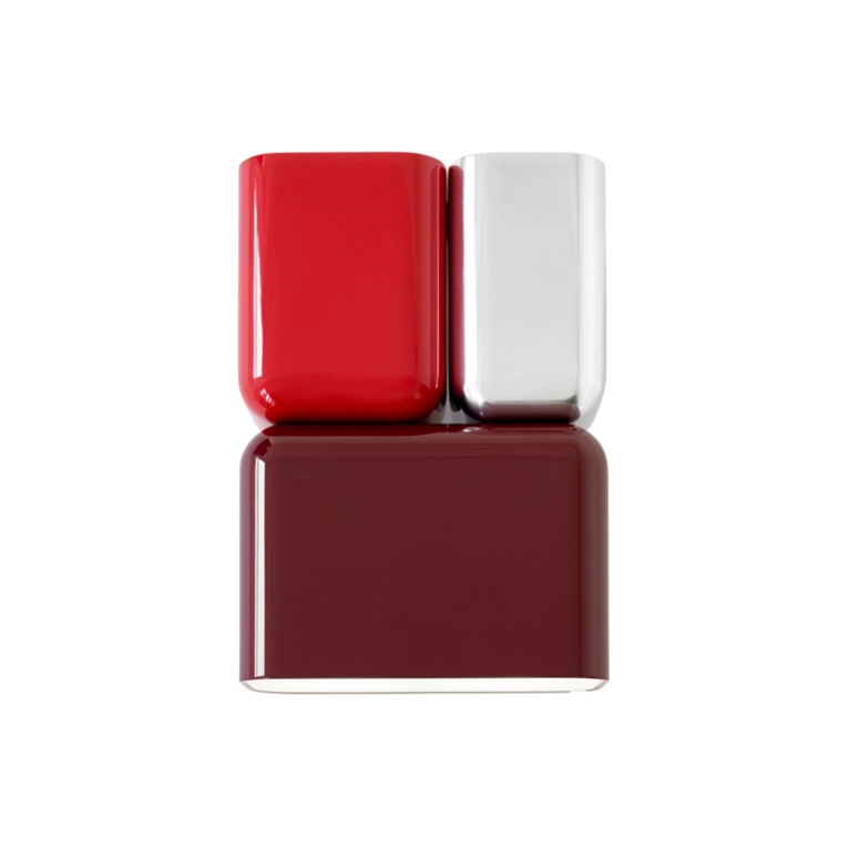 Applique TABATA LN10 Rouge vermillon/Bordeaux AND TRADITION