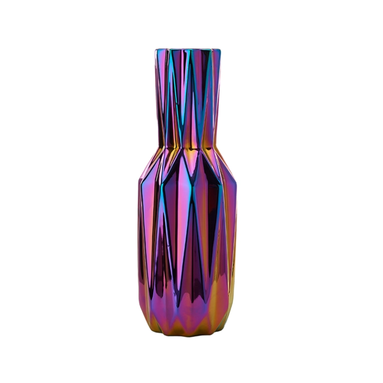 Vase Vase OILY FOLDS L Multicolore  POLS POTTEN