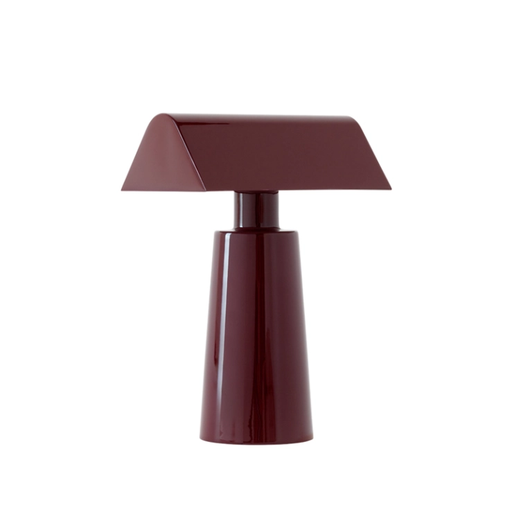 Lampe à poser CARET MF1 Bordeaux foncé AND TRADITION