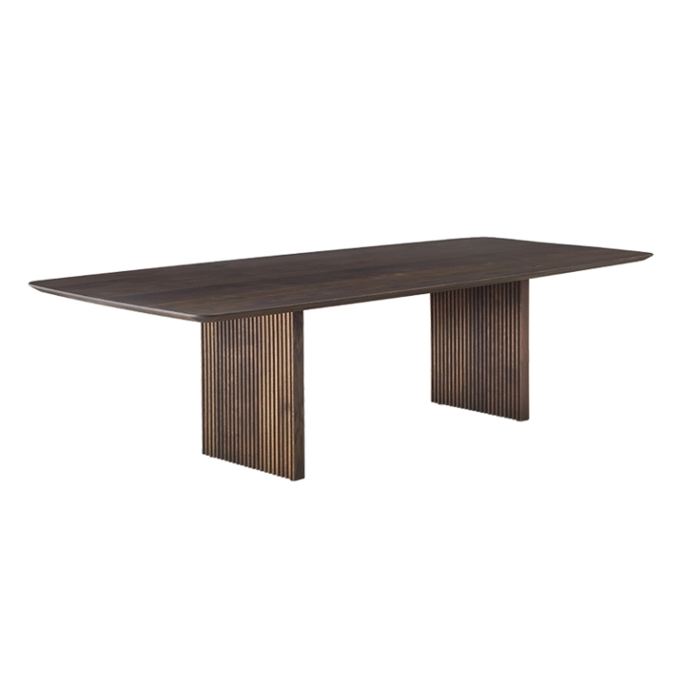Table TEN RECTANGULAR L 270 Chêne fumé huilé DK3