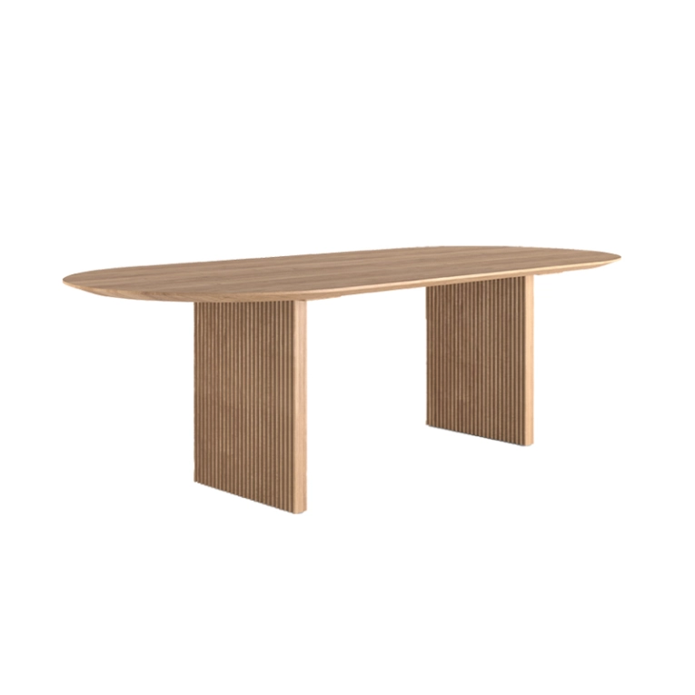 Table TEN OVAL Chêne huilé DK3