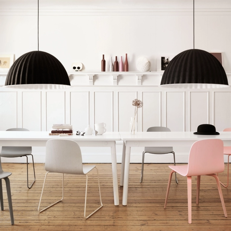 Suspension UNDER THE BELL Ø82 Noir MUUTO
