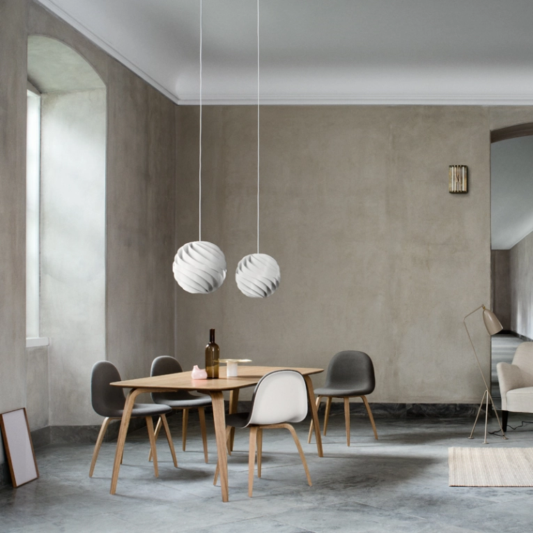 Table GUBI DINING RECTANGULAR Noyer GUBI