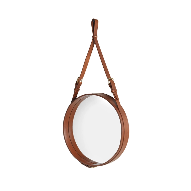 Miroir Miroir ADNET Ø 45 Marron GUBI