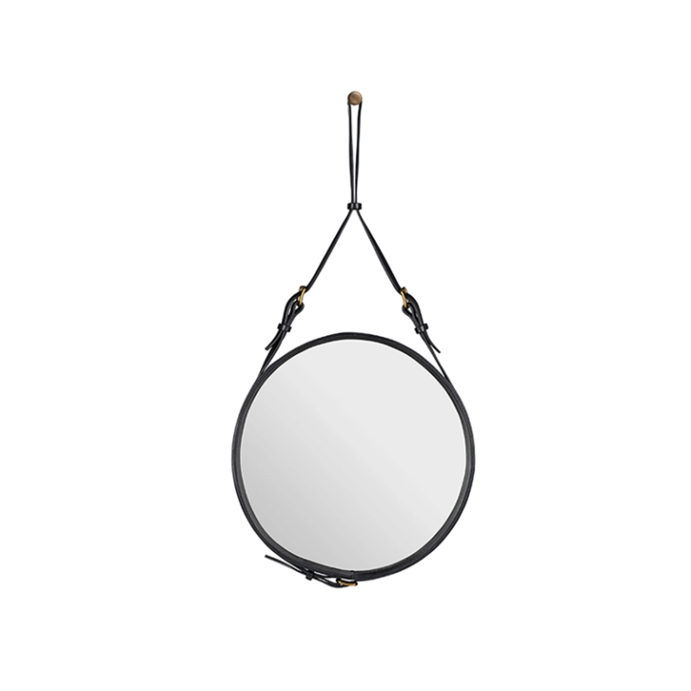Miroir Miroir ADNET Ø 45 Noir GUBI