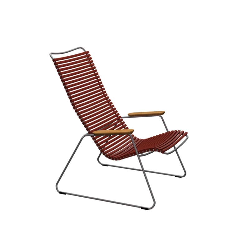 Fauteuil extérieur Fauteuil CLICK Paprika HOUE