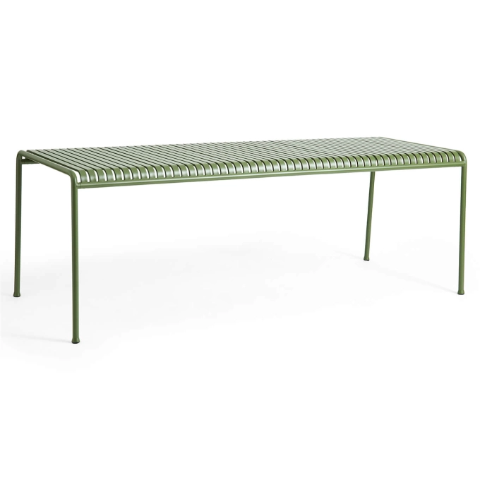 Outdoor Table PALISSADE W 220 Olive green HAY