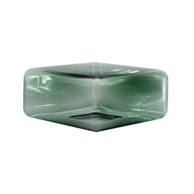 Table basse LOKUM 55x55 Vert pétrole ACERBIS