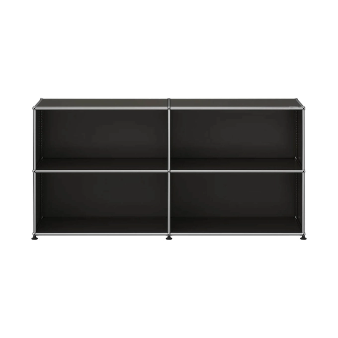 Meuble de rangement USM HALLER M67 Noir Graphite USM HALLER