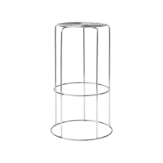 Bar Stool WIRE STOOL VP16 H 75 Stainless steel AND TRADITION
