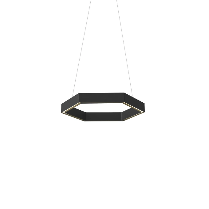 Pendant Light HEX 500 Black RESIDENT