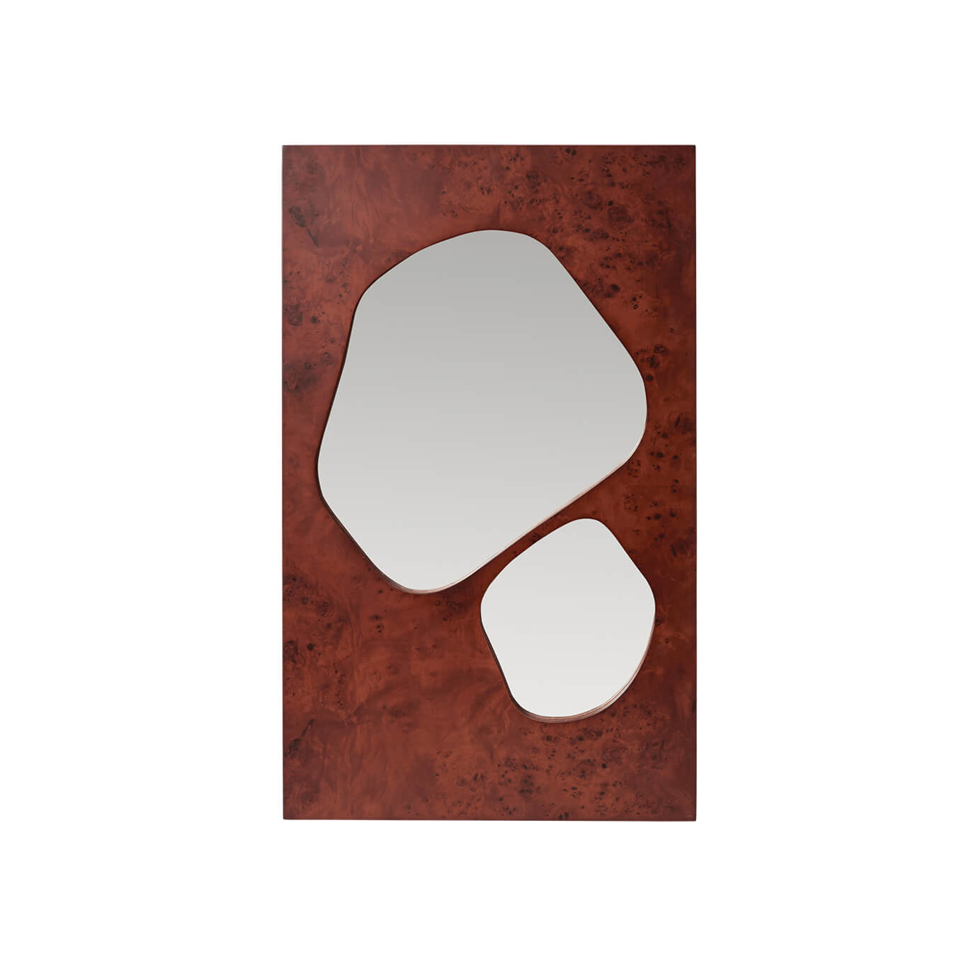 Miroir FOLIA Medium Loupe Teintée Foncée FERM LIVING