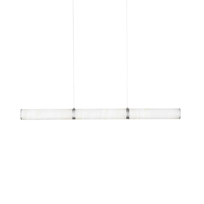 Pendant Light PARS HORIZONTAL Brushed Stainless Steel ANOUR