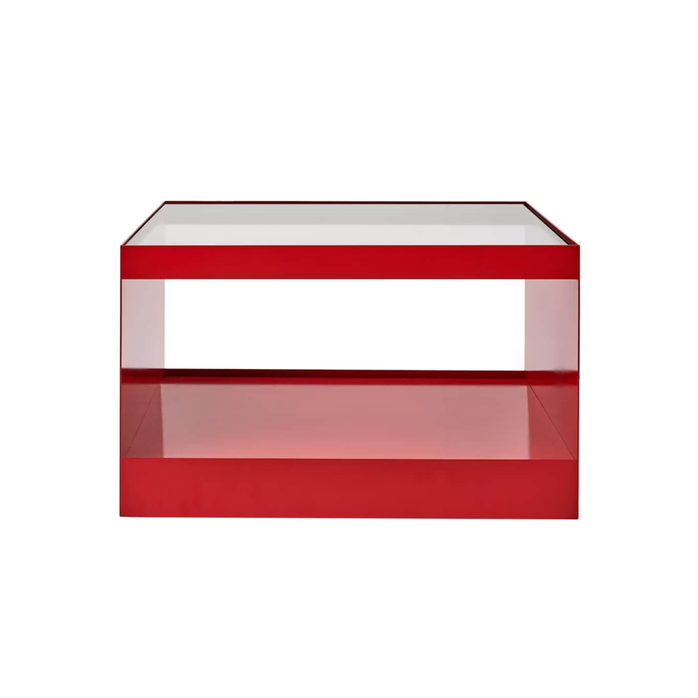 Table basse D'URSO L 68 Rouge KNOLL