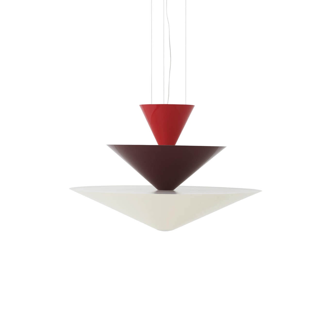 GIO LN15 Rouge Vermillon, Bourgogne & Blanc Ecru AND TRADITION