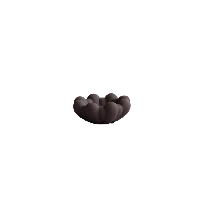 Centre de table & corbeille BLOOM TRAY mini Marron chocolat 101 COPENHAGEN