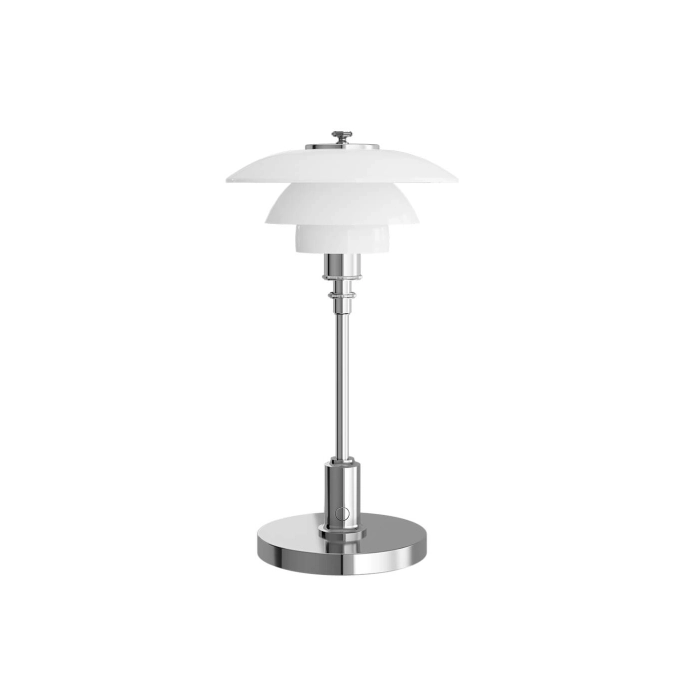 Lampe sans fil PH 1/1 PORTABLE Chromé haute brillance LOUIS POULSEN