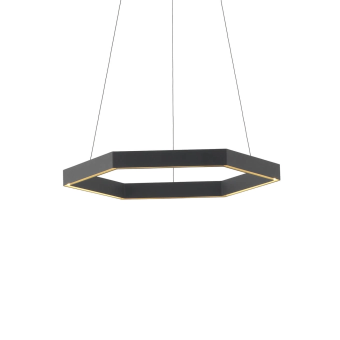 Suspension HEX 750 Noir RESIDENT
